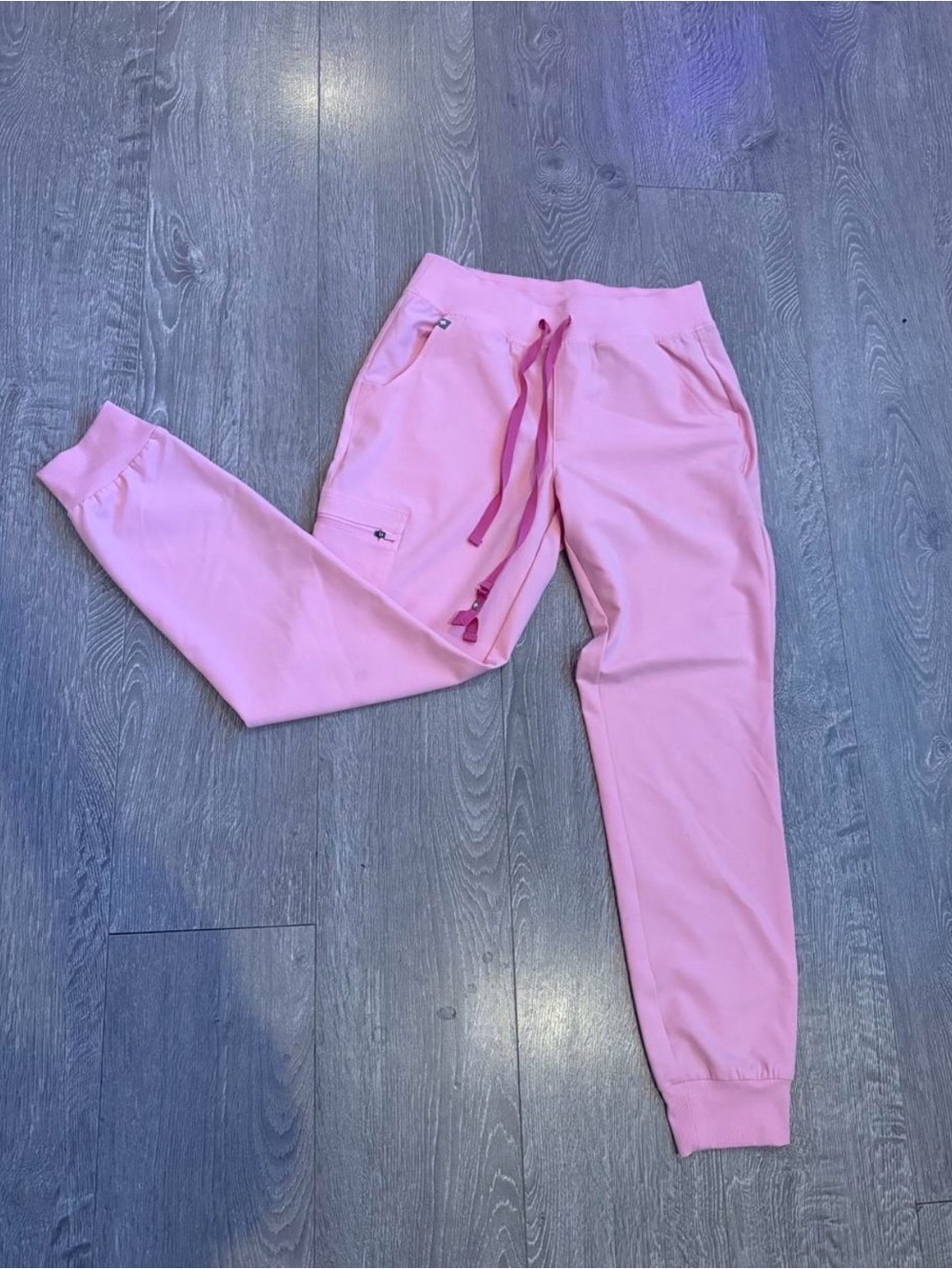 Figs Fight Club Pink Jogger